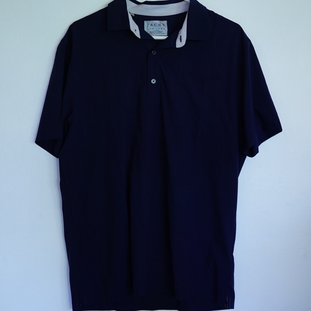 Jack by BB Dakota Blue Polo Shirt Classic Style
